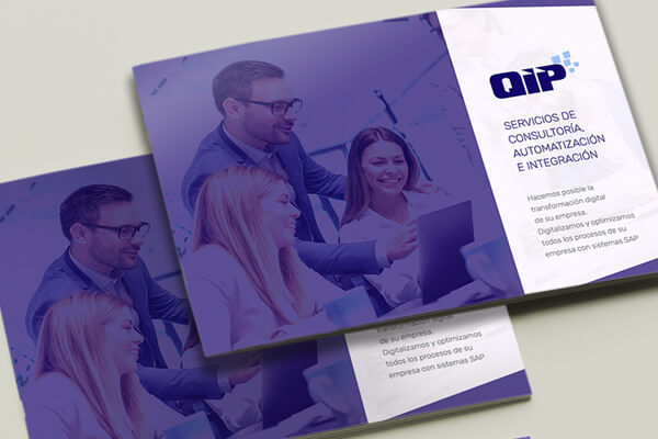 QIP CONSULTORES (ARG) - Diseño de Brochure Corporativo