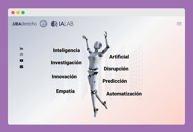 UBA IALAB Laboratorio de Inteligencia Artificial de la Universidad de Buenos Aires - Wordpress website design, implementation and update services